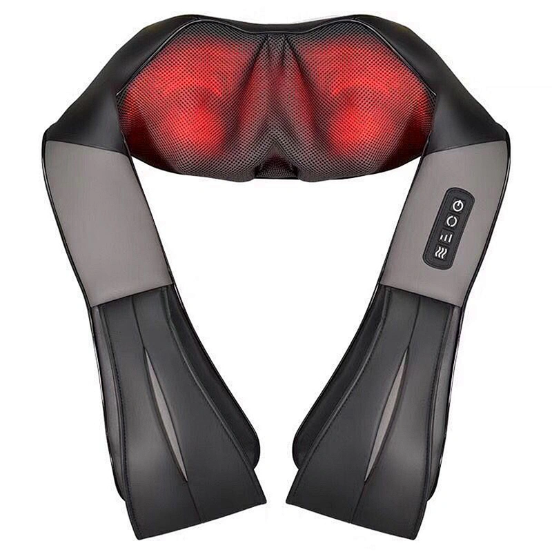 FDA CE RoHS Electric Neck Shoulder Massager Shiatsu Neck Shoulder Massager for Muscle Pain Relief