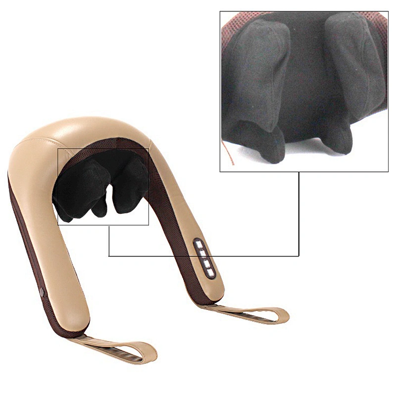 2018 OEM ODM New Best Neck Shoulder Massager Kneading Massager Heating Belt Back Neck Shoulder Massage with CE & UL & KC Adapter