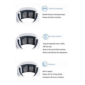 2018 Wireless Remote Control Mini Electric Neck Massager