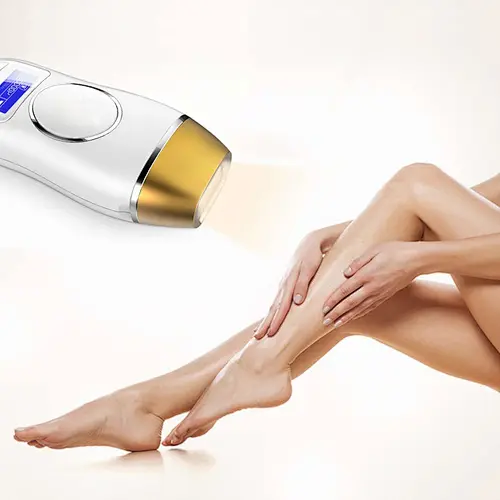IPL Hair Removal Permanent Hair Removal 400000 Flashes LCD Screen with Goggles for Home Use Painless Hair Removal