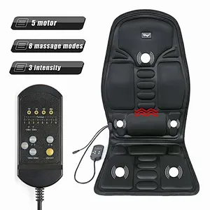 Shiatsu And Tapping Full Back Vibrating Car Seat Massage Cushion Back Massage Cushion