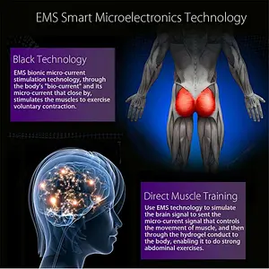 EMS Intelligent Hip Trainer Buttocks Lifting Waist Body Massage Machine For Muscles Fitness Accessories