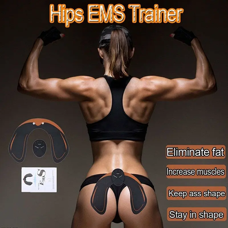 EMS Intelligent Hip Trainer Buttocks Lifting Waist Body Massage Machine For Muscles Fitness Accessories