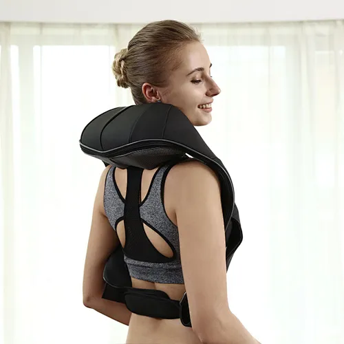Shiatsu Neck Massager for Relieving Muscle Pain and Stress