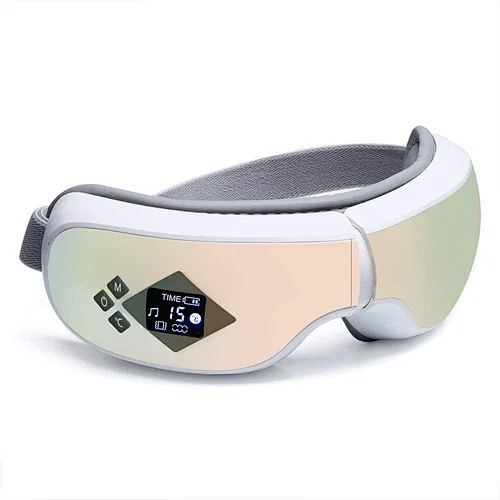 Wireless  Air Pressure Vibration Massage Digital  Eye Massager for Eye Relief Heat Compress eye mask with bluetooth music