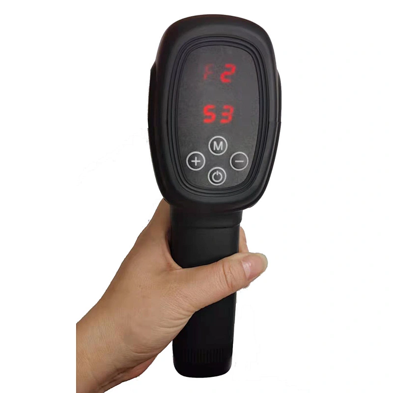 Phenitech New Double Heads Fascia Gun Musle Fascial Massage gun with Carry Case 10 Speed Levels Settings
