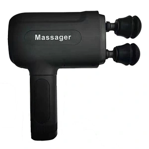 Phenitech New Double Heads Fascia Gun Musle Fascial Massage gun with Carry Case 10 Speed Levels Settings