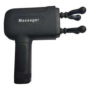 Phenitech New Double Heads Fascia Gun Musle Fascial Massage gun with Carry Case 10 Speed Levels Settings