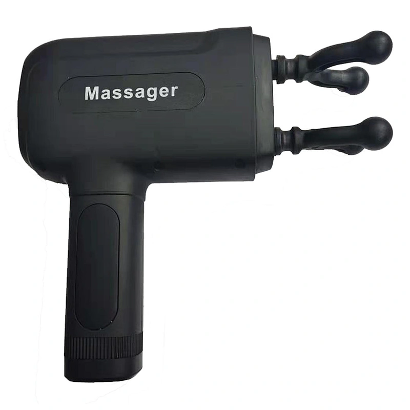Phenitech New Double Heads Fascia Gun Musle Fascial Massage gun with Carry Case 10 Speed Levels Settings