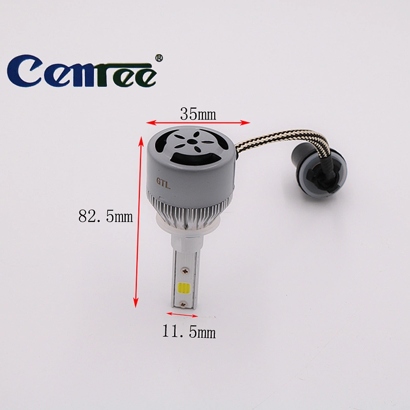 CENREE 36W 3800LM LED Headlight DRL Kit/High/Low Beam/Fog Lamp Kit Light Bulbs White