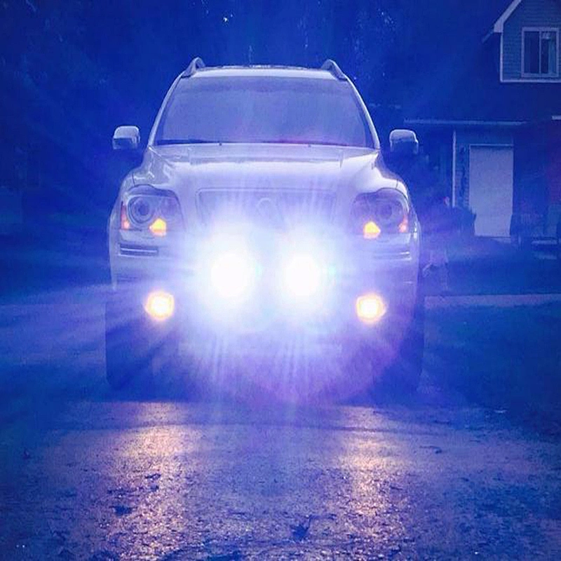 CENREE Off Road Driving Light Bar for Jeep Truck Boat SUV Motorcycle 20W LED Headlight Fog Light