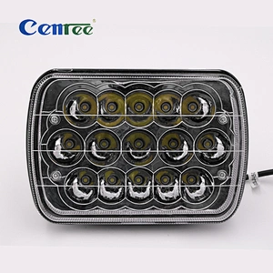 CENREE Car Headlights Driving Fog Lights LED Headlights for Jeep Truck Van Camper SUV ATV Motorcyclec 45W LED
