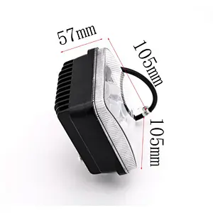 CENREE 1pcs 27W 1980LM IP67 LED Work Light Bar for Indicators Motorcycle Driving Offroad Boat Car Tractor Truck 4x4 SUV ATV Spot