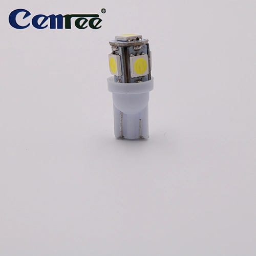 CENREE T10 1W 5SMD 5050 12v LED Light Bulb White for Car/Motor Interior Dome Parking Side Dashboard License Number
