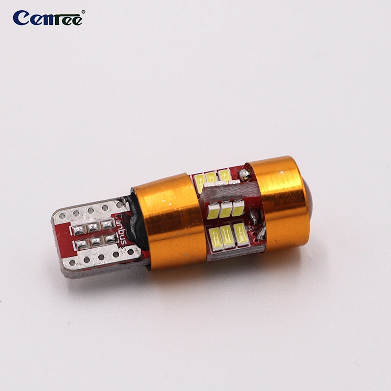 CENREE 200 Lumens Bright T10 3014 27SMD Car LED Stop Lights Headlight Reverse Brake LED Light DC 12V