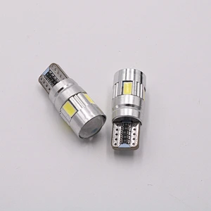CENREE 10pcs 5630 6 LED Car Tail Bulb Headlight auto Daytime Running Light white 12V Headlight