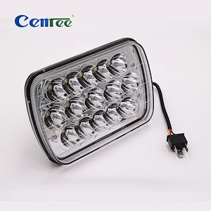 CENREE Car Headlights Driving Fog Lights LED Headlights for Jeep Truck Van Camper SUV ATV Motorcyclec 45W LED