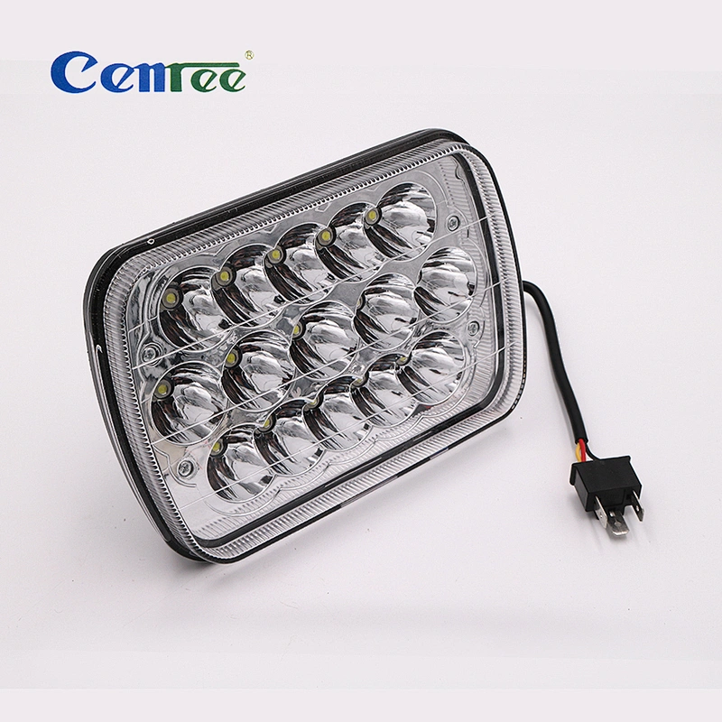 CENREE Car Headlights Driving Fog Lights LED Headlights for Jeep Truck Van Camper SUV ATV Motorcyclec 45W LED