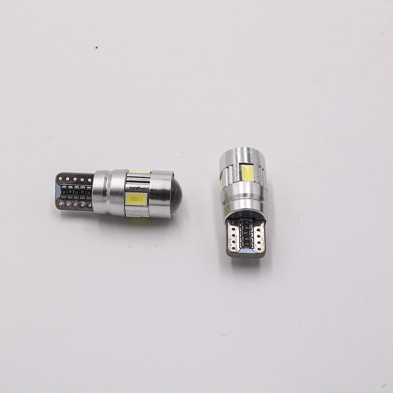 CENREE 10pcs 5630 6 LED Car Tail Bulb Headlight auto Daytime Running Light white 12V Headlight
