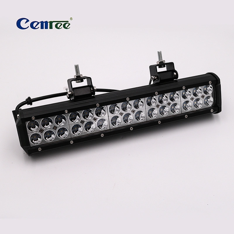CENREE 1pcs 6000K Light Bar 90W IP67 7650LM Work Light Lamp LED Bar Spot LED Beams for Motorcycle Tractor Boat Off Road 4WD 4x4
