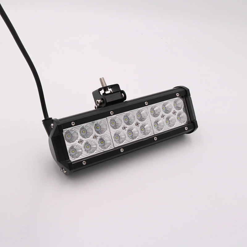 CENREE 54W 1PCS 9-30V LED条IP67防水6000K 2100LM双排LED工作灯用于拖拉机船越野