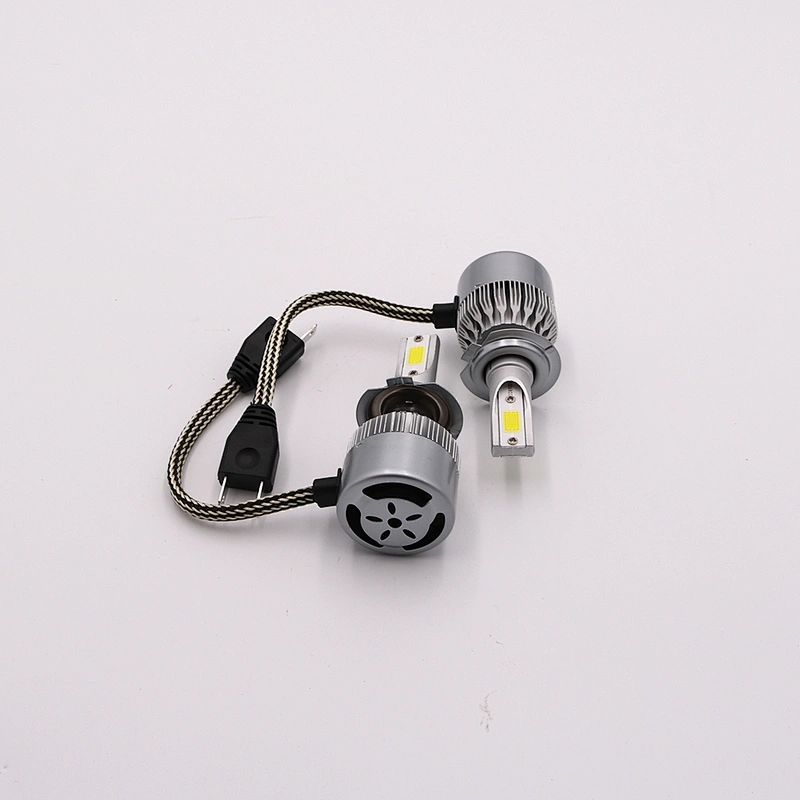 CENREE 1件LED汽车前灯3800lm 36W灯泡H7替换汽车前照灯汽车LED灯雾灯6500K