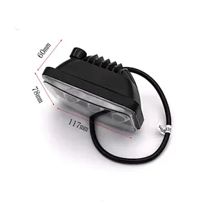 CENREE 1Pcs 18W 720LM 9-30V IP67 6000K酒吧现货LED越野灯工作灯越野沙滩车摩托车汽车卡车LED灯