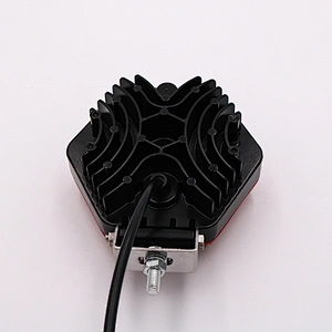 CENREE 48w With Net Black/Red Outdoors Camping Emergency Light for Truck Pickup Jeep SUV ATV UTVLED