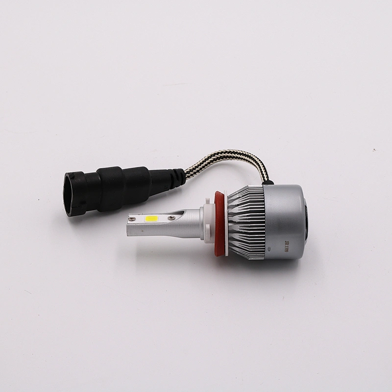 CENREE 1件LED汽车前灯3800lm 36W灯泡H11替换汽车前照灯汽车LED灯雾灯6500K