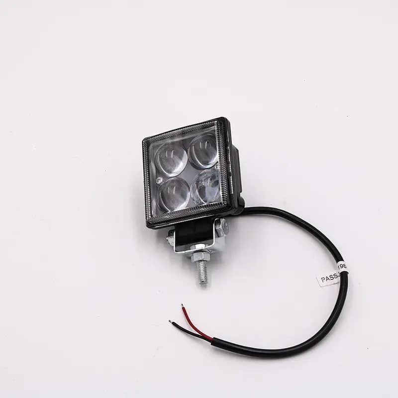 CENREE 1Pcs 12W 9-30V IP67 LED Light Auto Lamp Fog Light Work Light Bar Off Road ATV Tractor Train Bus Boat Spotlight