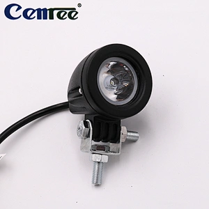CENREE Led spotlights round 10W backup auxiliary lights fog lights roof lights motorcycle lights spotlight