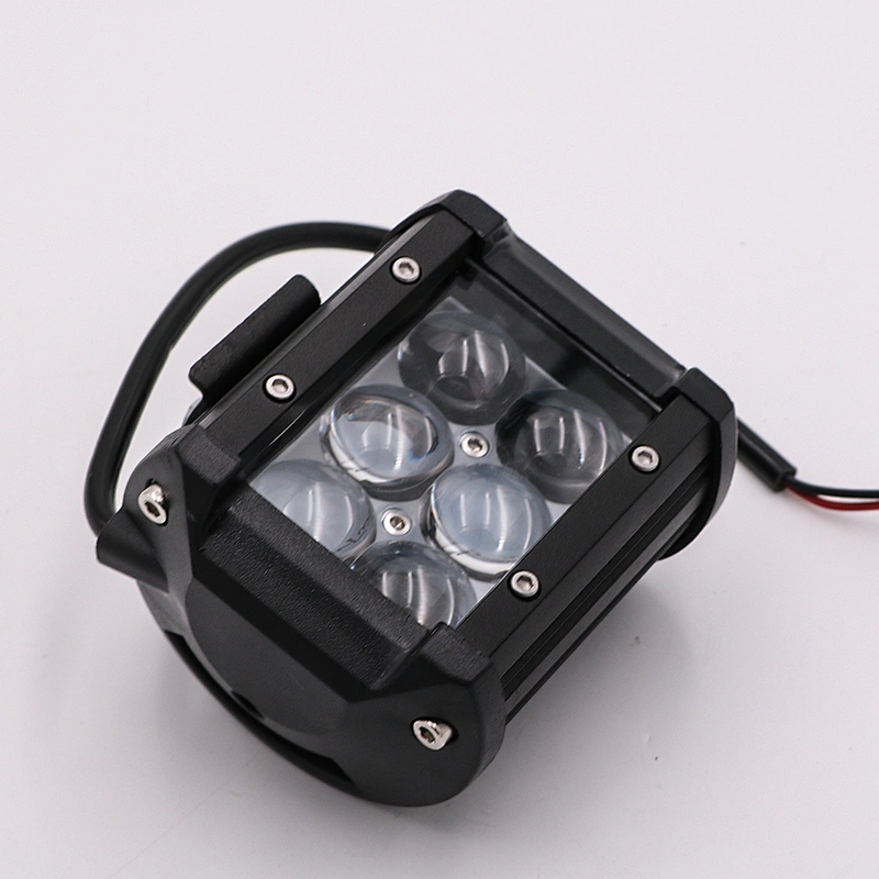 CENREE 1pcs Light Bar 18W IP67 1620LM Motorcycle Tractor Boat Off Road 4WD 4x4 Truck SUV ATV Spot Light LEDWork Light Lamp