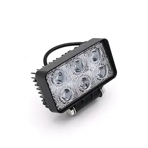 CENREE 1Pcs 18W 1300LM 9-30V IP67 6000K Spot LED Beams Worklight for Off Road ATV Motorcycle Car Truck LED Light