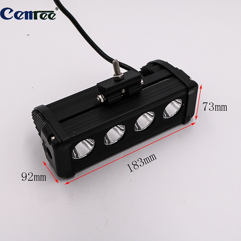 CENREE 1PCS 40W 9-30V双排LED驱动灯IP67 6000LM工作灯杆用于拖拉机船越野4WD 4x4卡车SUV ATV