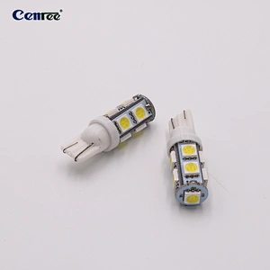 CENREE T10 Super Bright White LED Bulbs for Replacement Light Car Back up Parking Tail Light 9-SMD 5050 6000K 12V