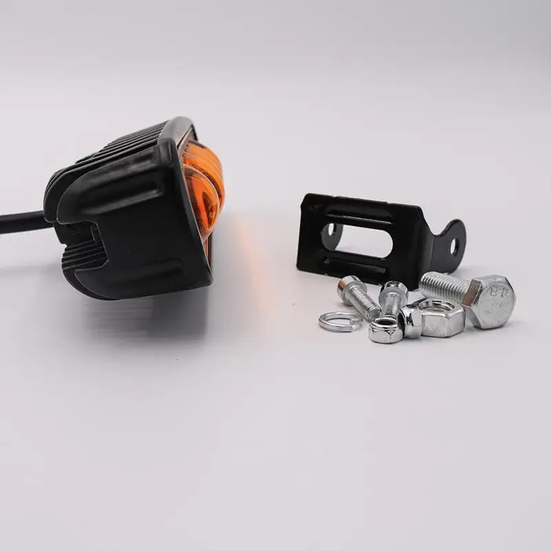 CENREE 1Pcs 18W 720LM 9-30V IP67 6000K Yellow light Spot LED Offroad Lamp Worklight for Off Road ATV Car