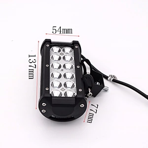 CENREE 1PCS 9-30V 36W IP67 Waterproof Led Beams for Tractor Boat OffRoad 4WD 4x4 Truck SUV ATV Flood Light LED Work Light Bar