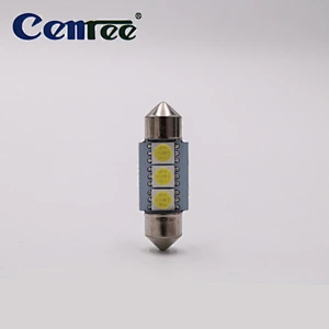 CENREE 10pcs 33mm 5050 SMD 3 LED CANBUS NO ERROR Auto Festoon Lamp Car Map Roof Reading Bulb Headlight