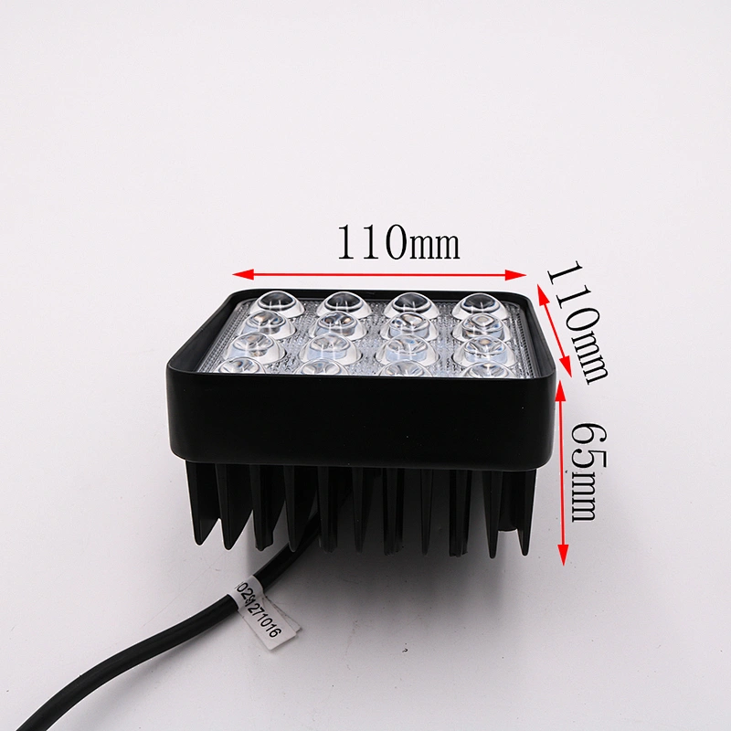 CENREE 1pcs 48W 1900LM IP67 6000K LED条形LED工作灯条LED汽车Foglight用于越野ATV拖拉机Tra