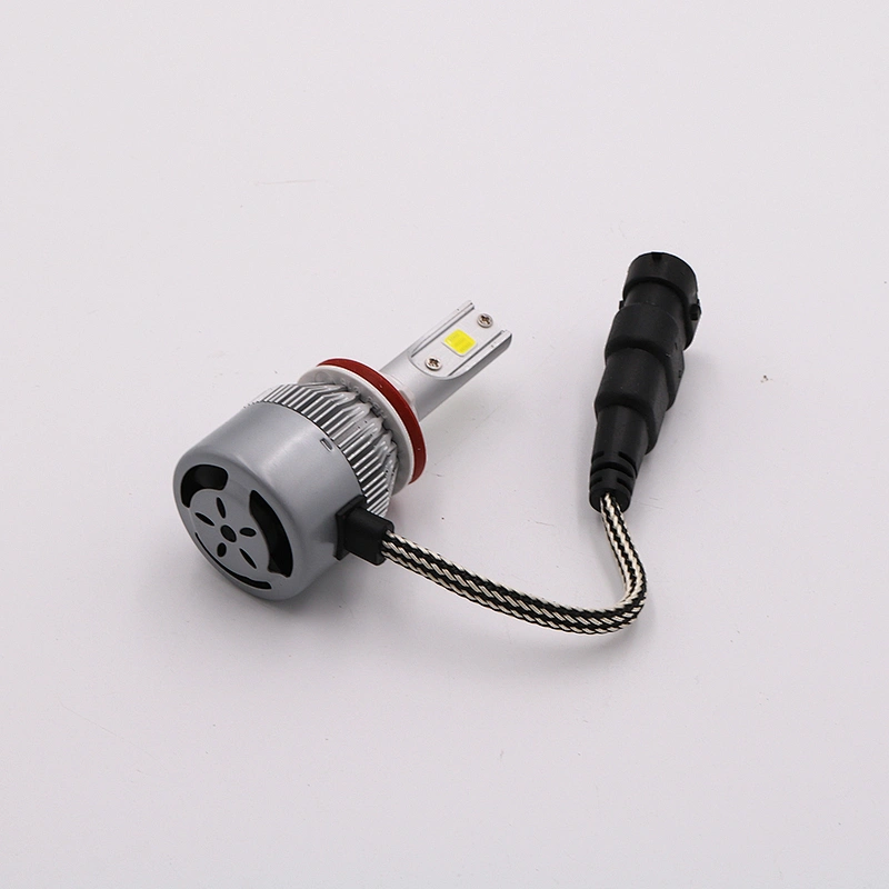 CENREE 1件LED汽车前灯3800lm 36W灯泡H11替换汽车前照灯汽车LED灯雾灯6500K
