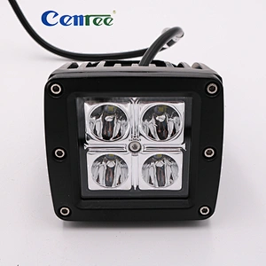 CENREE 12W LED Light Auto Lamp Fog Light Car Motorbike Worklight Offroad Lamp Car LED Work Light Square 1120lm