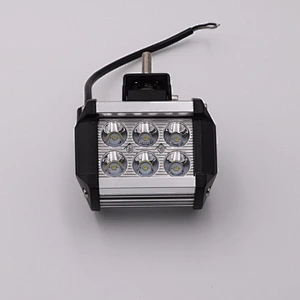 CENREE 1pcs Silver light bar 18W Work Light Lamp IP67 Waterproof 6000K LED Bar