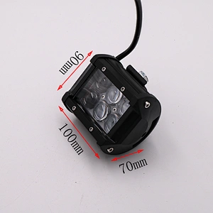 CENREE 1pcs Light Bar 18W IP67 1620LM Motorcycle Tractor Boat Off Road 4WD 4x4 Truck SUV ATV Spot Light LEDWork Light Lamp