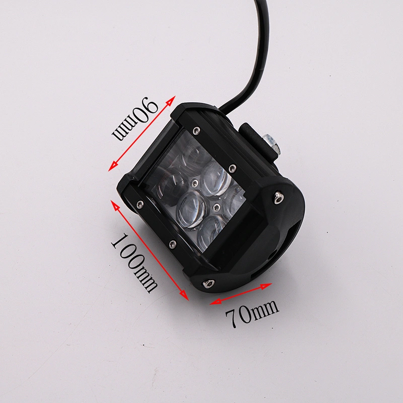 CENREE 1pcs Light Bar 18W IP67 1620LM Motorcycle Tractor Boat Off Road 4WD 4x4 Truck SUV ATV Spot Light LEDWork Light Lamp