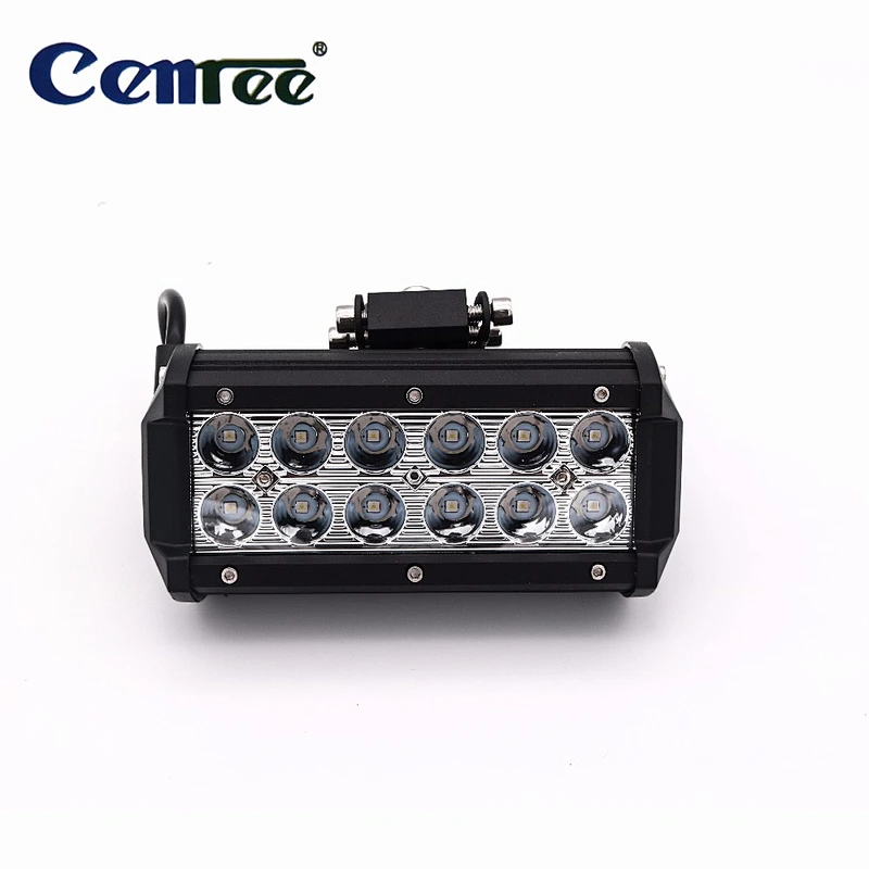 CENREE 1PCS 9-30V 36W IP67 Waterproof Led Beams for Tractor Boat OffRoad 4WD 4x4 Truck SUV ATV Flood Light LED Work Light Bar