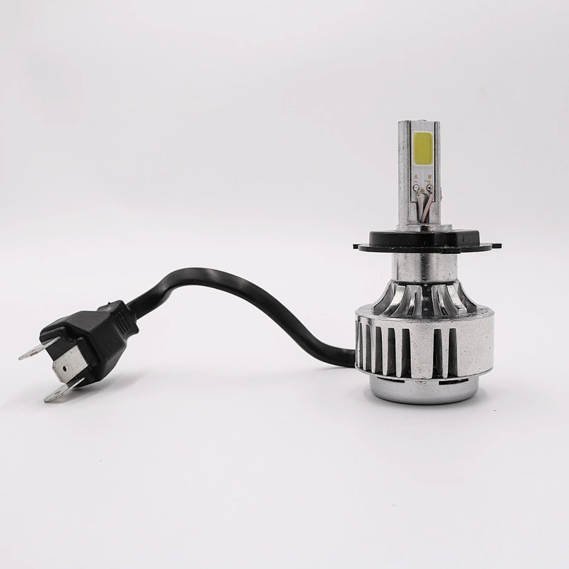 CENREE 1件LED汽车前灯3800lm 36W灯泡H4替换汽车前照灯6500K汽车灯雾灯