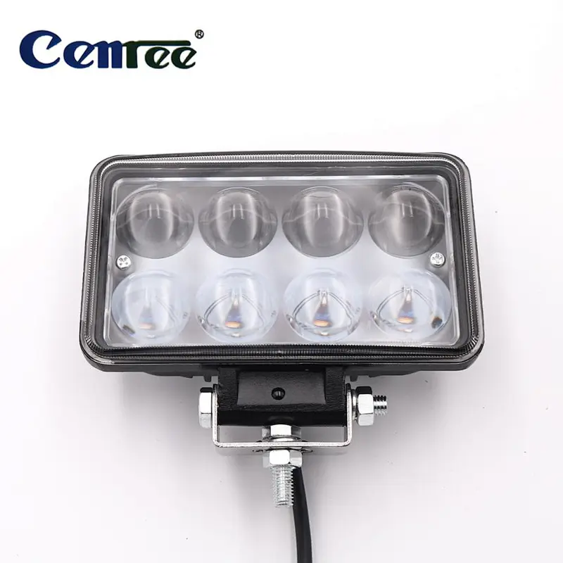 CENREE 24W IP67 2150LM 6000K 1PCS Spotlight Fog Light Bar Off Road ATV Tractor Train Bus Boat ATV UTV SUV LED Work Light