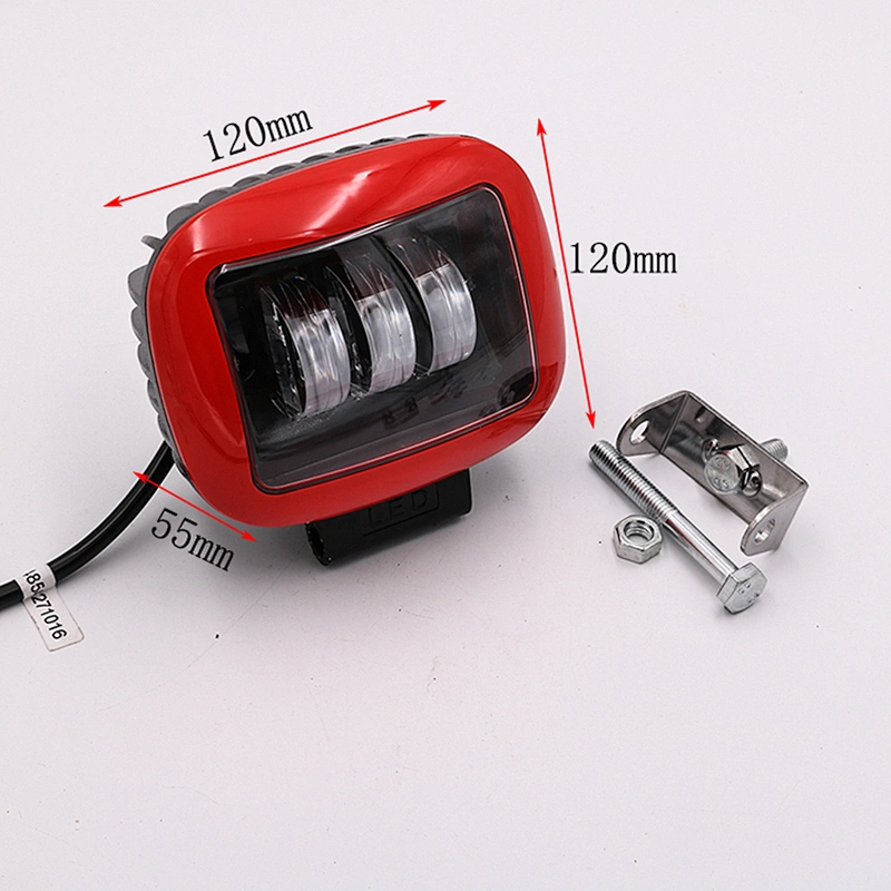 CENREE 1pcs红/黑灯条30W IP67 2500LM LED酒吧用于船越野4WD 4x4卡车SUV ATV Jeep牧马人