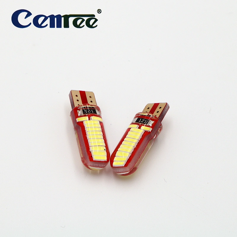 CENREE LED Bulb 1W 24*4014 SMD Equivalent Silicone Coated Shatterproof 200 Lumens DC 12V