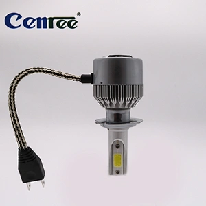 CENREE 1件LED汽车前灯3800lm 36W灯泡H7替换汽车前照灯汽车LED灯雾灯6500K
